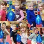 Zabawy z balonem w grupie Biedronek