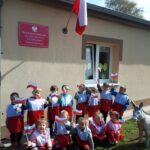 Flaga na naszym przedszkolu Tulipanki