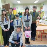 Wizyta harcerzy w przedszkolu w Rzeczycy