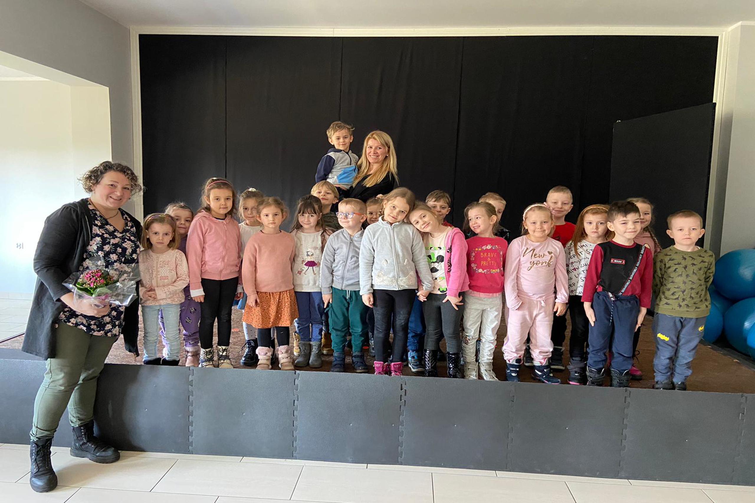 Zdjęcie z grupą Motylków