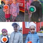 Dzieci z oddziału Biedronek i Mrówek z wizytą u strażaków