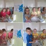 Dzieci z oddziału Biedronek- oszczędzamy wodę