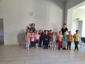 dzieci z grupy Stokrotki