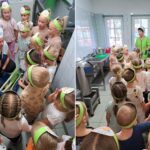 Dzieci z oddziału Biedronek z wizytą w kuchni