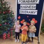 Dzieci z magnesami za udział w akcji charytatywnej