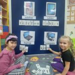 Dziewczynki-wyszukuja-litery-do-urzadzen-multimedialnych