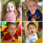 Ćwiczenia z paluszkami i z rurkami