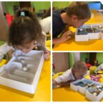 Dzieci podczas ćwiczeń