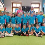 Dzieci w grupie z paniami