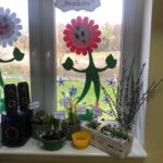 wiosenny kącik dzieci