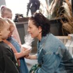 Przedszkolaki dziękują P. Monice za warsztaty