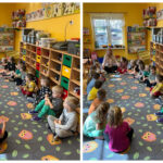 Pszczółki podczas zabaw