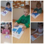 Wyklejamy puzzle Figury geometryczne