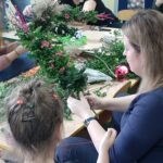 rodzice konstruowanie palmy