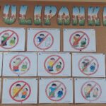 prace plastyczne dzieci z oddziału Tulipanki