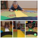 zabawa logopedyczna tor piłeczkowy