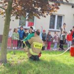 Dzieci z wizytą u strazaków