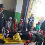 Przedszkolaki z wizytą u strażaków