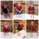 Dzieci ułożyło puzzle stop przemocy
