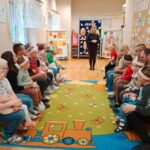Powitanie Mroweczek i ich rodziców na zajęciach