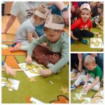 Puzzle układają Mróweczki