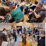 Zabawy integracyjne dzieci z rodzicami