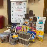 Zbiórka karmy w przedszkolu w Grębocicach