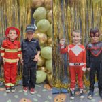 Zdjęcie dzieci w kostiumie, bal karnawałowy w oddziale Biedronek