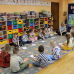 Biedronki w czasie zajęć