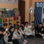 Dobranocka w oddziale Biedronek- rodzice z dziećmi