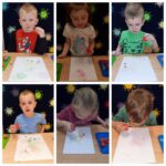 Doświadczenie nr 6 - malowanie obrazy bańkami