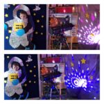 dzieci jako astronauci