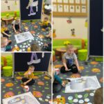 Krasnoludki uczesniczą w zajęciach