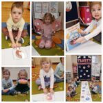 Mróweczki podczas zabaw dydaktycznych o pączkach