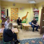 Pani Dyrektor rozmawia z rodzicami