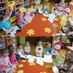 Zabawa pod tytułem Pięć bałwanków