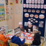 dzieci malują obrazek