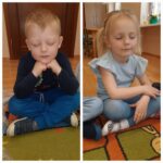 Dzieci odzwierciedlają zmysly wzroku