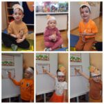 Dzieci poznają budowę marchwi