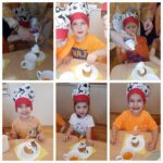 Mali cukiernicy dekorują muffiny