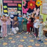 wspólne zabawy z Panią Małgorzatą