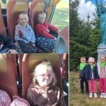 Dzieci z oddziału Biedronek w autobusie