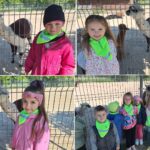 Dzieci z oddziału Biedronek w mini zoo