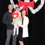 Gabrysia z rodzicami