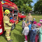 Pokaz wozu strażackiego