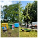 Przedszkolaki z oddziału Żuczki na tropie pawia i pszczół