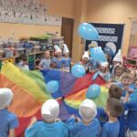 Zabawy chustą Klanza