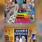Zabawy w grupie Pszczółek z okazji dnia dziecka