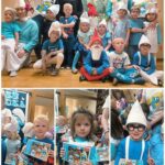 Zdjęcie grupowe przedszkolaków oraz pracowników przedszkola