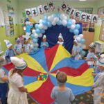 smerfy z oddziału Tulipanki